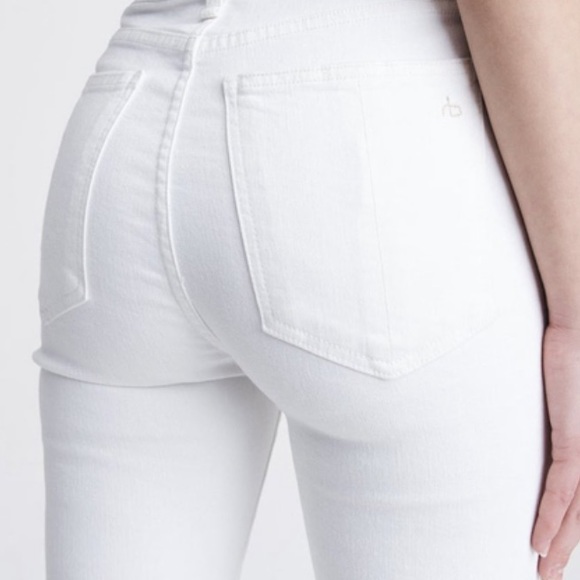 NEW! Rag & Bone Skinny White Jeans - size 25 -$199+ retail NWT! - Picture 3 of 10